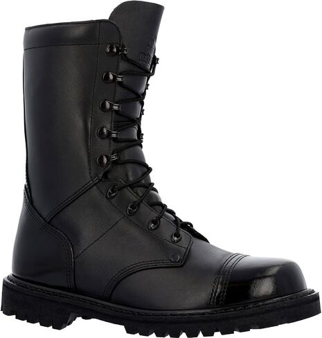 ROCKY Lace Up Jump Boot, Black, Size 15(W) in Saudi Arabia