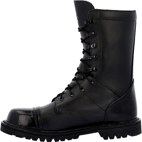 ROCKY Lace Up Jump Boot, Black, Size 15(W) in Saudi Arabia