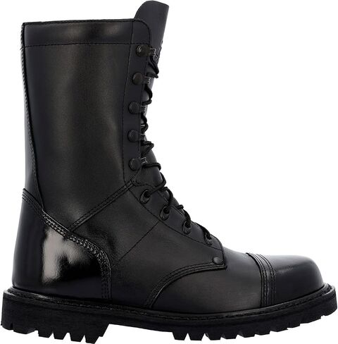 ROCKY Lace Up Jump Boot, Black, Size 15(W) in Saudi Arabia