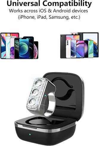 TikTok Scrolling Ring for iPhone, TikTok Remote Control for TikTok, Bluetooth Page Turner for iPad/Kindle App/iPhone/Android (White) in Saudi Arabia