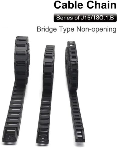 Transmission Cable Chain 15x20 15x30 18x25 18x37 Bridge Type Non-Opening Plastic(100mm,15x30 mm) in Saudi Arabia