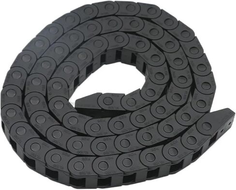 Transmission Cable Chain Semi-Enclosed Interior Opening 18x18 18x25 18x37 18x50 Drag 2 Plastic Chain Towline Transmission(48mm,18x50 mm) in Saudi Arabia