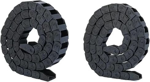 Transmission Chains Plastic Towline 7 10mm Cable Drag Chain Wire Carrier Drag Chain(R18mm,7x7 mm) in Saudi Arabia