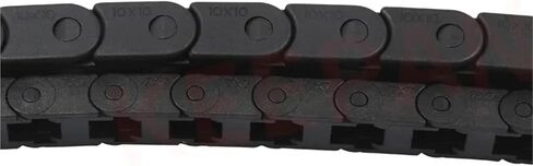 Transmission Chains Plastic Towline 7 10mm Cable Drag Chain Wire Carrier Drag Chain(R18mm,7x7 mm) in Saudi Arabia