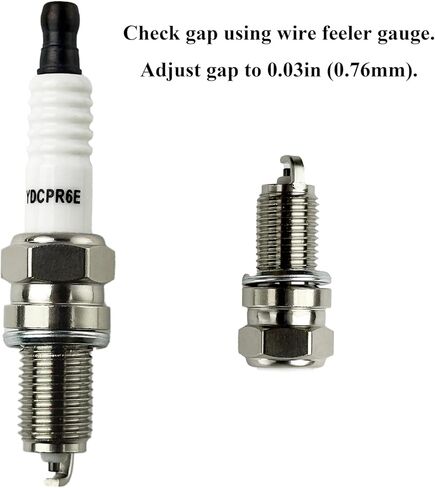 Yamakato 14 132 11-S Spark Plug for DCPR6E 3481 ، حزمة 2-لـ NGK ، متوافق مع محركات Kohler XT6 ، XT6.5 ، XT6.75 ، يحل محل 14 132 11 ، 3481 in Saudi Arabia