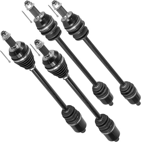 Caltric الأمامية الخلفية اليسرى اليمنى كاملة محاور مفصل السيرة الذاتية متوافقة مع Polaris RZR 4 900 2015 2015 2017 in Kuwait