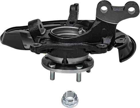 Detroit Axle-Front 2PC Dekincles Touring for 08-17 Toyota Highlander 10-15 Lexus RX350 RX450H ، 2 Touring Knuckles & Wheel Bearing Hubs استبدال 2010 2011 2012 2014 2014 2014 2015 in Kuwait