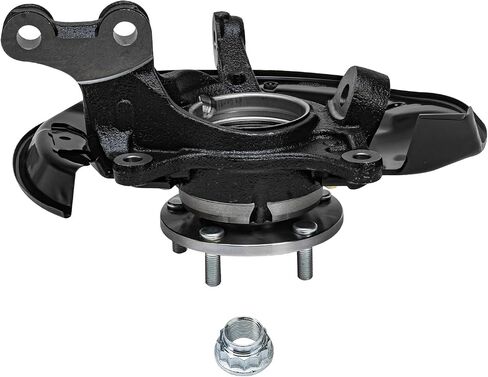 Detroit Axle-Front 2PC Dekincles Touring for 08-17 Toyota Highlander 10-15 Lexus RX350 RX450H ، 2 Touring Knuckles & Wheel Bearing Hubs استبدال 2010 2011 2012 2014 2014 2014 2015 in Kuwait