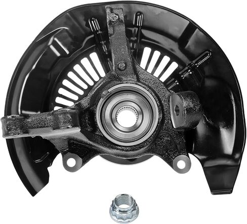 Detroit Axle-Front 2PC Dekincles Touring for 08-17 Toyota Highlander 10-15 Lexus RX350 RX450H ، 2 Touring Knuckles & Wheel Bearing Hubs استبدال 2010 2011 2012 2014 2014 2014 2015 in Kuwait