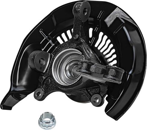 Detroit Axle-Front 2PC Dekincles Touring for 08-17 Toyota Highlander 10-15 Lexus RX350 RX450H ، 2 Touring Knuckles & Wheel Bearing Hubs استبدال 2010 2011 2012 2014 2014 2014 2015 in Kuwait