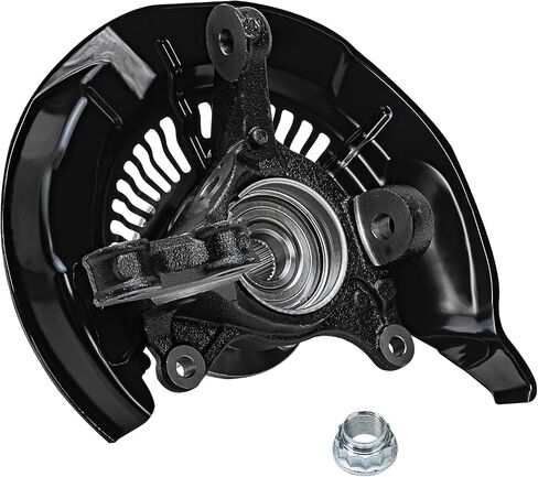 Detroit Axle-Front 2PC Dekincles Touring for 08-17 Toyota Highlander 10-15 Lexus RX350 RX450H ، 2 Touring Knuckles & Wheel Bearing Hubs استبدال 2010 2011 2012 2014 2014 2014 2015 in Kuwait