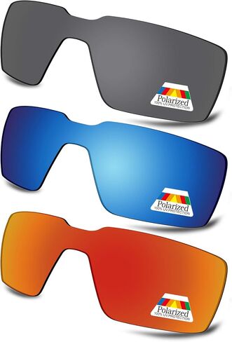 Bwake Replacement Lenses for Oakley Probation Sunglasses OO4041 POLARIZED - 100% Perfectly Fit|Easy to Install in Saudi Arabia
