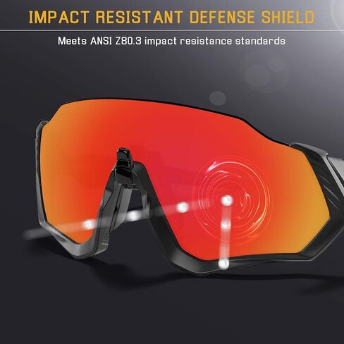 Bwake Replacement Lenses for Oakley Probation Sunglasses OO4041 POLARIZED - 100% Perfectly Fit|Easy to Install in Saudi Arabia