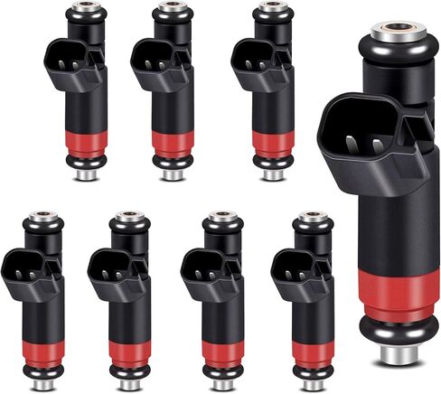 حقن الوقود FJ482 مجموعة من 8 متوافقة مع Dodge Durango 2004-2009 ، لـ RAM 1500/RAM 2500/RAM 3500 2004-2008 5.7L استبدال رقم 53032713AA 800-1489N in Saudi Arabia