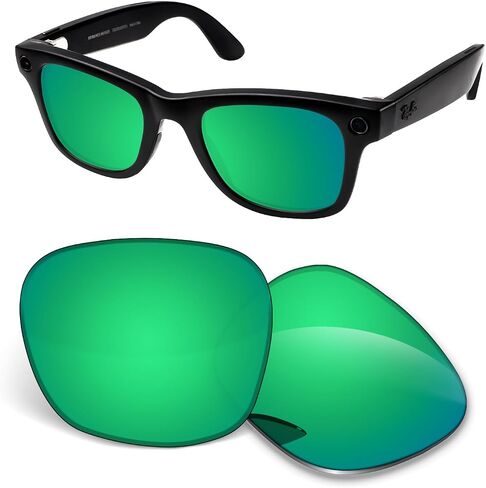 1.5MM Replacement Lenses Compatible With RayBan Meta Wayfarer RW4006 50mm Smart Sunglasses in Kuwait