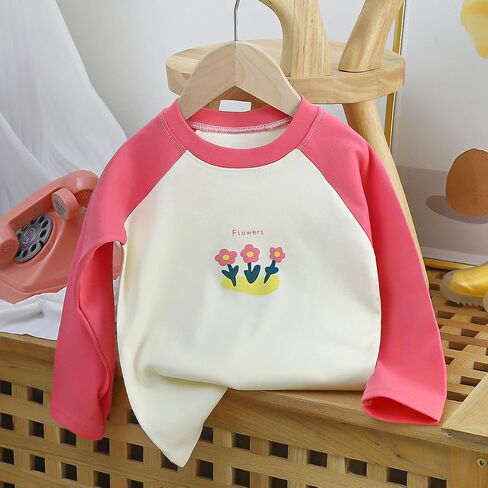 Long Sleeve T-Shirts for Toddler Kids Boys and Girls 3 Packs Sets in Saudi Arabia