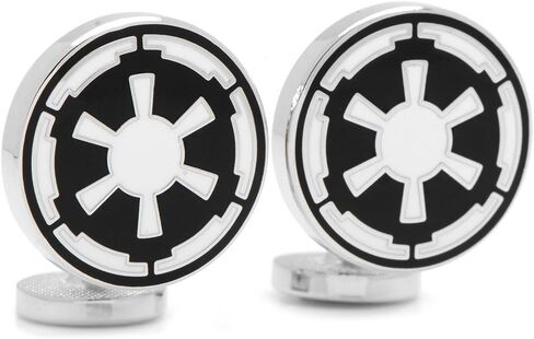 Star Wars Imperial Empire Symbol Cufflinks, Officially Licensed in Saudi Arabia