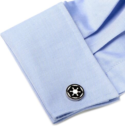 Star Wars Imperial Empire Symbol Cufflinks, Officially Licensed in Saudi Arabia