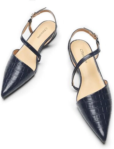 C.Paravano Flats for Women | Pointed Toe Flats | Slingback Shoes for Women | Pointed Toe Sandals | Casual Shoes in Saudi Arabia