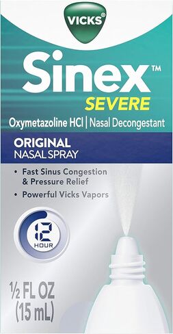 Vicks Sinex Severe Nasal Spray 0.50 oz( Pack of 3) in Saudi Arabia