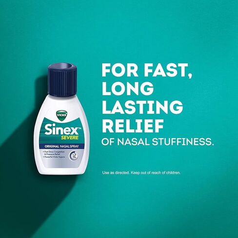 Vicks Sinex Severe Nasal Spray 0.50 oz( Pack of 3) in Saudi Arabia