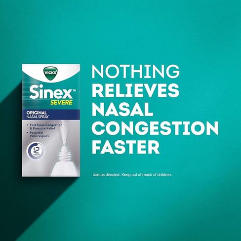 Vicks Sinex Severe Nasal Spray 0.50 oz( Pack of 3) in Saudi Arabia