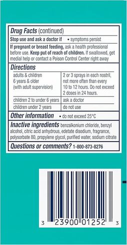Vicks Sinex Severe Nasal Spray 0.50 oz( Pack of 3) in Saudi Arabia