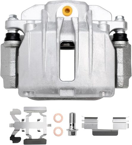 Detroit Axle - Rear 2pc Brake Calipers for Chevy Silverado GMC Sierra Yukon XL Suburban 1500 Tahoe Astro Cadillac Escalade DeVille, 2 Disc Brake Calipers with Bracket Replacement in Saudi Arabia