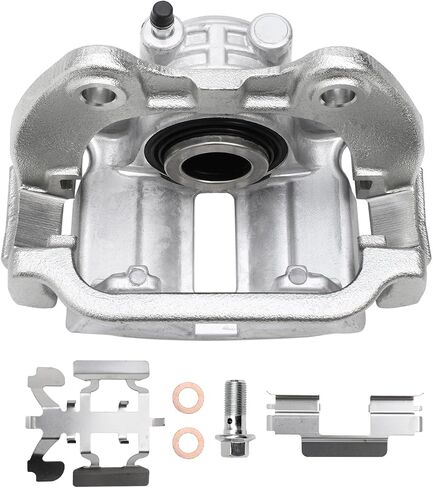 Detroit Axle - Rear 2pc Brake Calipers for Chevy Silverado GMC Sierra Yukon XL Suburban 1500 Tahoe Astro Cadillac Escalade DeVille, 2 Disc Brake Calipers with Bracket Replacement in Saudi Arabia