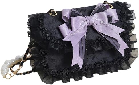 Lolita Handbag Purse Kawaii JK Shoulder Bag Stylish Crossbody Bag Small Tote Purse for Women Evening Party in Saudi Arabia