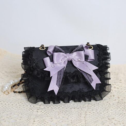 Lolita Handbag Purse Kawaii JK Shoulder Bag Stylish Crossbody Bag Small Tote Purse for Women Evening Party in Saudi Arabia