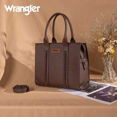 Wrangler Large Work Tote Bag for Women and Large Wristlet Wallet in Kuwait
