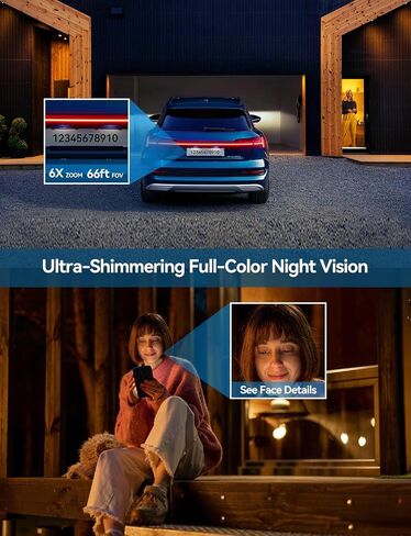 FOSCAM 3K 5MP Security Cameras Wireless Outdoor, 5GHz&2.4GHz WiFi Camera for Home Security, 120° FoV Outside Surveillance Cam, AI Human/Vehicle Detection, 66FT Color Night Vision, 120dB Siren, IP66 in Kuwait