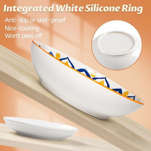 أوعية القطط غير القابلة للانزلاق، مجموعة أوعية طعام القطط الخزفية مع قاعدة من السيليكون، أطباق القطط الصديقة للطعام والماء، 3 عبوات من أطباق القطط العميقة اللطيفة لإطعام القطط الداخلية والقطط والكلاب الصغيرة in Kuwait