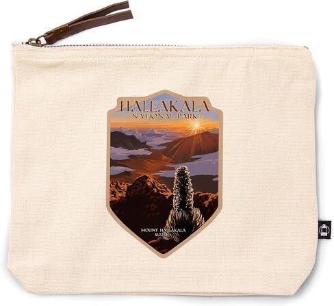 Press Lantern Haleakalā National Park ، Sunrise ، 100 ٪ Cotton Zipper Pouch ، ملحق السفر ، حقيبة GO in Saudi Arabia