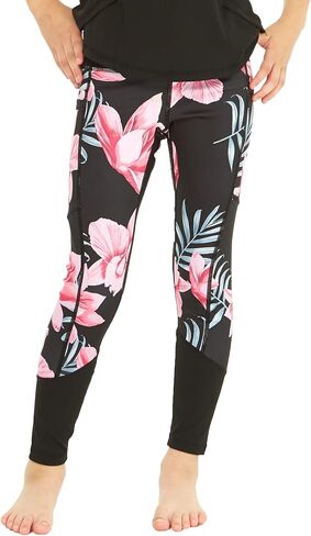 الأم المتطابقة أو Daguhter Hawaiian Activewear في Lotus و Orchid Black in Kuwait