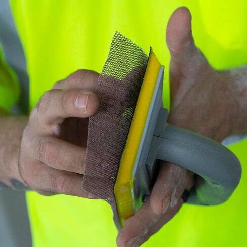 Gator 7178 Hook and Loop Very Fine 220-Grit Screen Drywall Sanding Mesh Sandpaper, 4.5 x 10.5 Inch, 4 Sheets in Kuwait