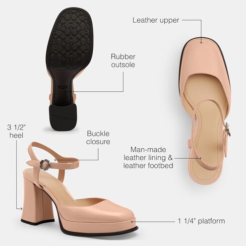 Coach Women's Tea Rose Pump in Saudi Arabia