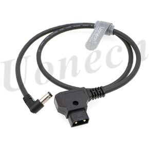 Dtap to Right Angle DC Power Cable 12V 2.1mm for KiPRO LCD Monitors Lectrosonic Lowel Blender LED PowerTap-Lectro Devices