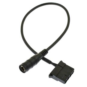 DC Power Supply Plug to Molex 4-Pin PC Fan Power Adapter Cable 11.8inch