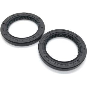 REPLACEMENTKITS.COM Brand 2pc Rear Differential/Final Gear Seal Fits Honda TRX 350,400,420,450 & 500 RANCHER FORMAN Replaces 91252-HA0-004
