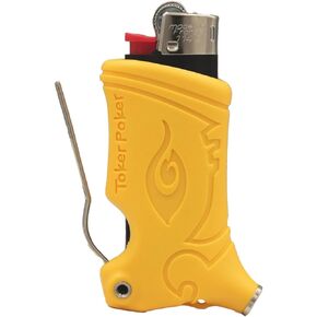 Toker Poker® - Mini Bic, Keychain, Lighter Case, Multi Tool of Camping and other