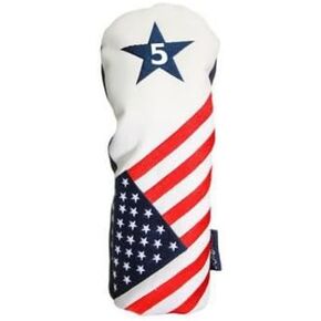 USA #5 Metal Fairway Wood Headcover Patriot Golf Limited Edition Patriotic Head Cover