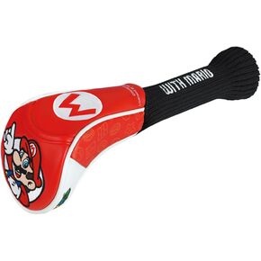 Enjoy Caddie Bag(ENJPL) SMHF001 Super Mario Head Cover for FW (Mario), Medium, Clear