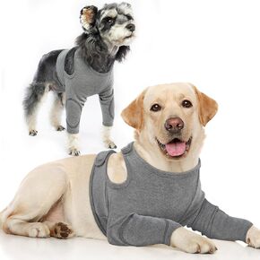 Nanaki Dog Recovery Sleeves for Front Legs, Dog Leg Sleeve to Stop Licking, Dog Anti-Lick Wounds Sleeves, Dog Surgery Recovery Sleeve, Dog Leg Wound Cover Arm Protector for Leg Injuries & Joint Pain