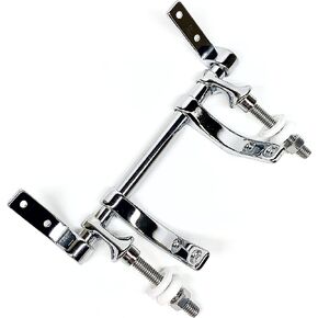 Polished Chrome Plated Zinc Toilet Seat Hinge Hardware Kit Universal Fit