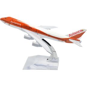 TANG DYNASTY(TM 1:400 16cm B747-200 Avianca Airline Metal Airplane Model Plane Toy Plane Model