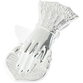 Vintage Lady’s Hand Shaped Book Clip Paper File Holder Metal Clips Office Appliance Stationery Creativity Office Supplies for Worker or Student (Style-2)
