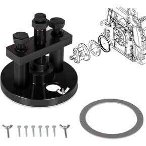 Yoursme W541589023300 Front Crankshaft Oil Seal Remover and Installer Tool for Detroit Diesel DD13/DD15 Engines with Installing Ring Adapter W541589003400
