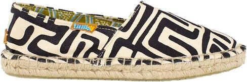 Ubuntu Life Afridrilles - حذاء قماشي نسائي أفريقي مصنوع من الجوت الطبيعي والقطن، حذاء قماشي سهل الارتداء مصنوع يدويًا للنساء، مقاسات 6-11 in Kuwait